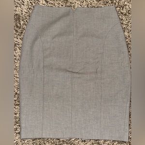 Express grey pencil skirt